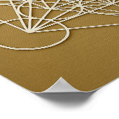 Poster blanc en bronze de Metatron (Coin)