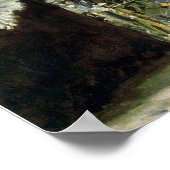 Poster blanc Lilacs (Coin)