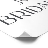 Poster Blanc Magnolia Rustique Floral Elégante Fête des m (Coin)