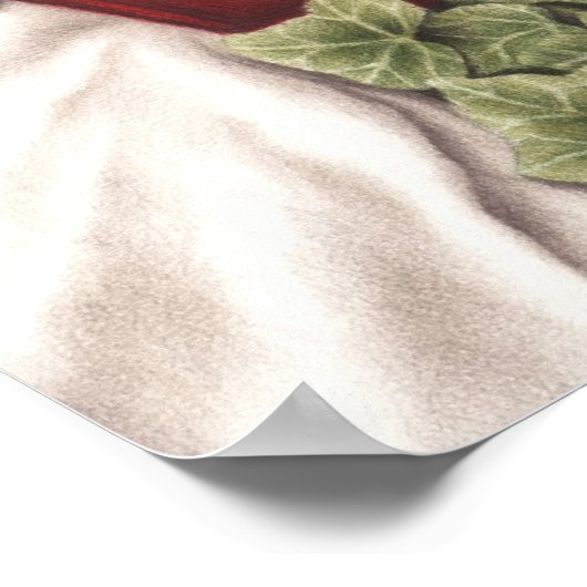 Poster blanc neige (Coin)