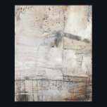 Poster Blanc noir et bronze<br><div class="desc">Black White & Bronze I par Jennifer Goldberger. Décoré dans un style grincheux,  il est décoré dans des tons noir,  gris et marron.</div>