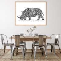 Blanc Rhino Design noir