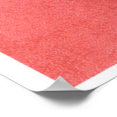 Poster blanc rouge (Coin)