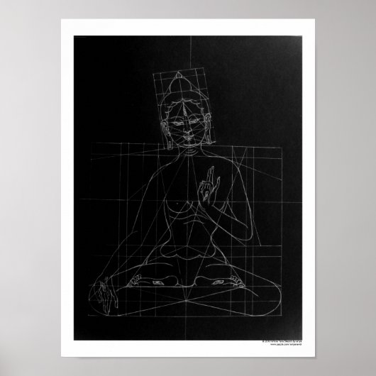 Poster blanc Tara Sketch (Devant)