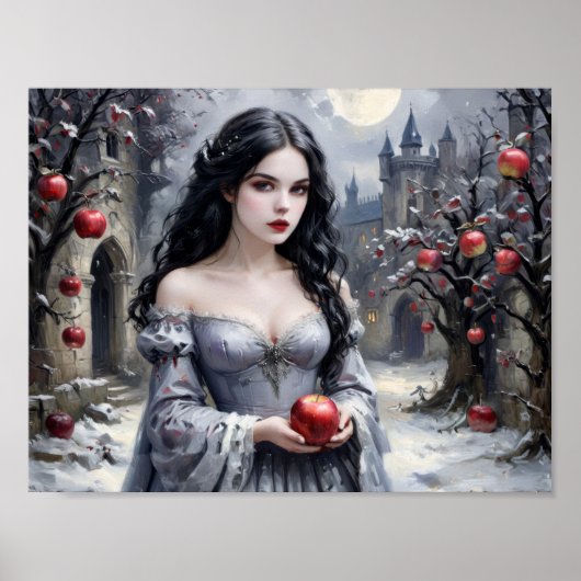 Poster Blanche-Neige et le conte de la pomme (Devant)