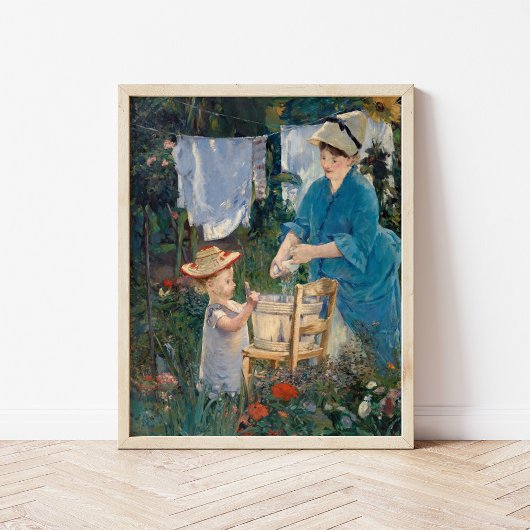Poster Blanchisserie | Édouard Manet