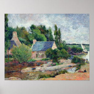 Poster Blanchisseuses chez Pont-Aven, 1886