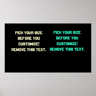 Poster Blancs d'affiche Arrière - plan grand à petit Voir