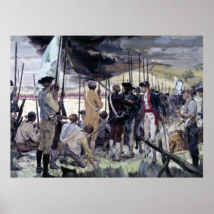 Poster Blancs des yeux par Ken Riley Imprimer