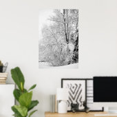 Poster Blancs d'hiver (Bureau à domicile)