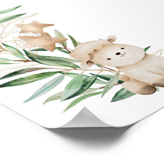 Poster Blank Créez votre propre doux petit agneau vert (Coin)