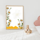 Poster Blank do-it-yourself Mama To Bee Honeybee Honeycom