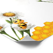 Poster Blank do-it-yourself Mama To Bee Honeybee Honeycom (Coin)