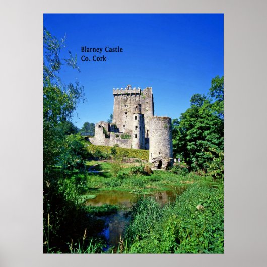 Poster Blarney Castle (Voorkant)
