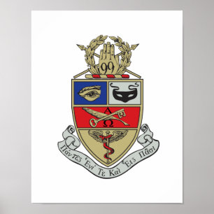 Poster Blason de Kappa Psi