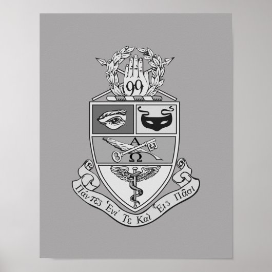 Poster Blason de Kappa Psi (Devant)