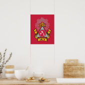 Poster Blason de Phi Sigma Kappa (Cuisine)
