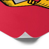 Poster Blason de Phi Sigma Kappa (Coin)