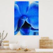 Poster Blaue Orchidee (Cuisine)
