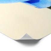 Poster Blaue Orchideen (Coin)