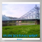 Poster Blaues Wunder Dresden (Devant)