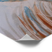 Poster Blauwe Olephants (Hoek)