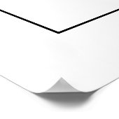 Poster-Blauwe Wildbloemen Poster (Hoek)