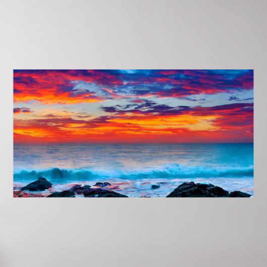 Poster Blazing Horizon (Devant)