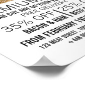 Poster Blé en campagne, fermier et boucher (Coin)