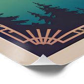 Poster Bled Slovenia vintage (Coin)