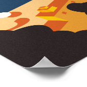 Poster Bled, Yougoslavie, voyage vintage (Coin)