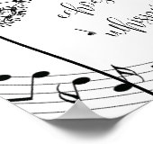 Poster Blessé Assurance Hymn Christian (Coin)