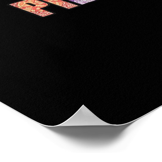 Poster Blessé Piecemaker Crochet Team, Couture Quilting (Coin)