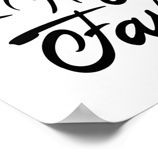 Poster Blessed and highly favored (Coin)