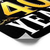 Poster Blessed By God For 40 Years 40th Birthday Men Wome (Coin)