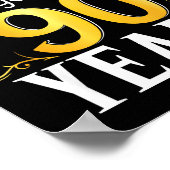 Poster Blessed By God For 90 Years 90th Birthday Men Wome (Coin)