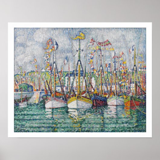 Poster Blessing of the Tuna Fleet at Groix, 1923 (Devant)