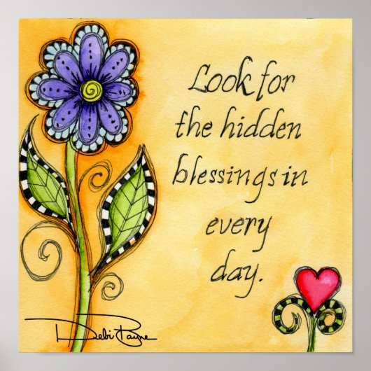 Poster Blessings de Hidden (Devant)