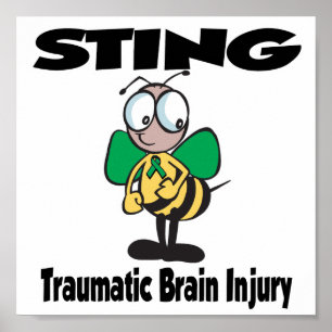 Poster Blessure cérébrale traumatique