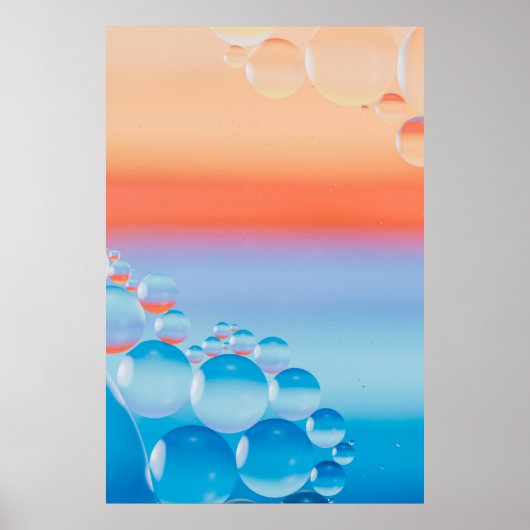 Poster Bleu (Devant)