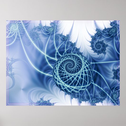 Poster Bleu (Devant)