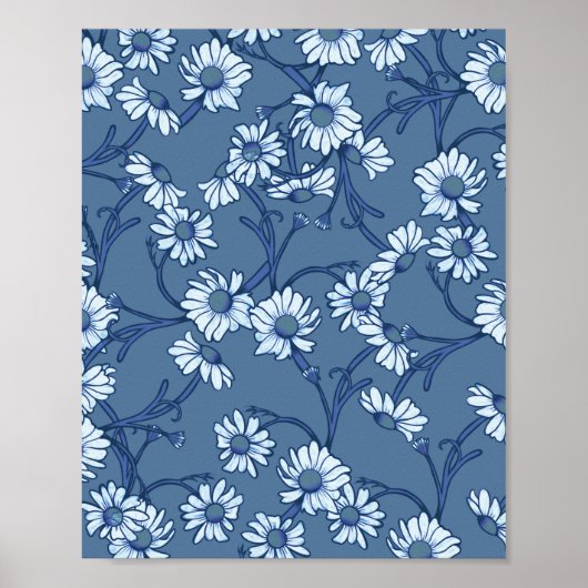 Poster Bleu (Devant)