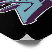 Poster bleu à la grafstyle 2011 (Coin)