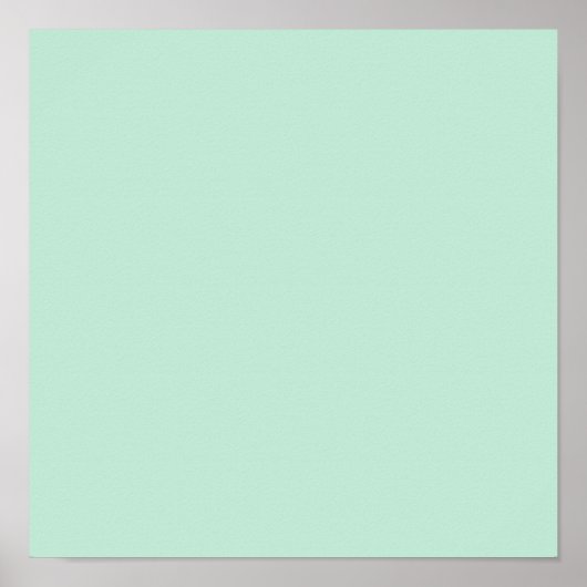 Poster Bleu Aéro (couleur solide) (Devant)