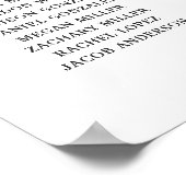 Poster Bleu Aquarelle Globe, Panneau de la carte de siège (Coin)