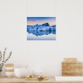 Poster Bleu arctique (Cuisine)