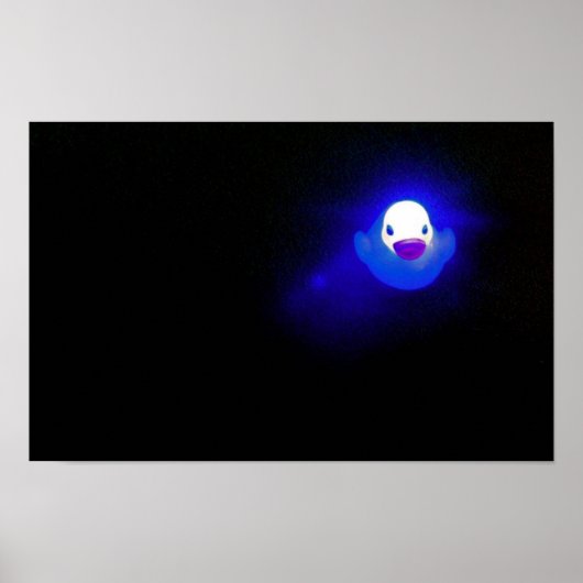 Poster bleu Bathinblue (Devant)