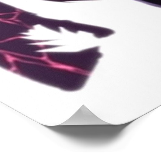 Poster Bleu-Brise Tous les caractères (Coin)