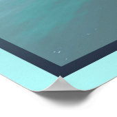 Poster Bleu ce soir (Coin)