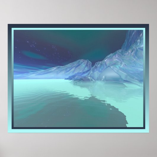 Poster Bleu ce soir (Devant)